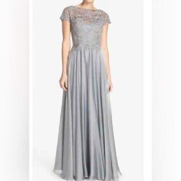 La Femme Women's  2. Embellished A-Line Gown, - Picture 1 of 16